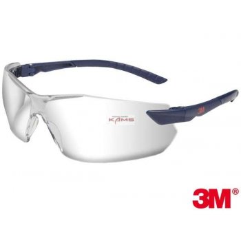 3M-OO-2820 - okulary ochronne, poliwęglanowe soczewki - 3 kolory.