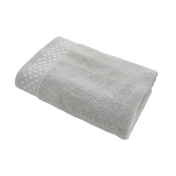 RĘCZNIK KORSYKA 70X140 SRE - Ręcznik bawełniany KORSYKA 70x140 480g. w kolorze srebrnym