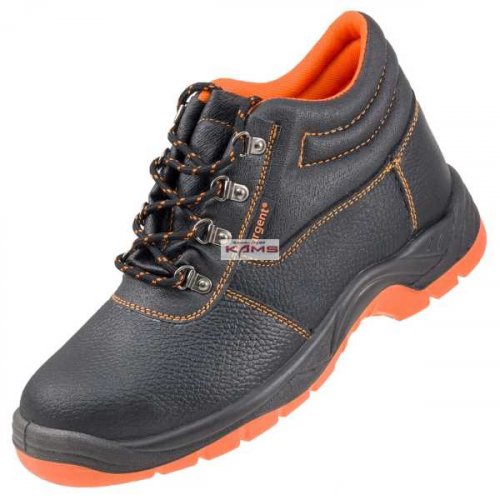 101 S1 orange Urgent - skórzane buty robocze typu trzewik z podnoskiem, podeszwa antyelektrostatyczna - 36-47. 