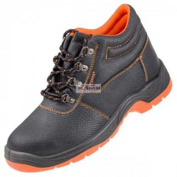 101 SB pomarańcz Urgent - skórzane buty robocze typu trzewik z metalowym podnoskiem - 39-47.