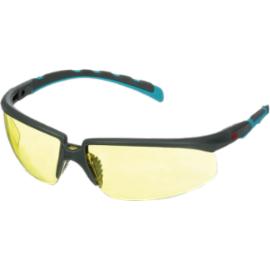 3M-OO-SOLUS2003 - okulary ochronne Solus™ S2003SGAF, regulowane zauszniki, nieparująca powłoka Scotchgard™Anti-Fog - żółte soczewki.