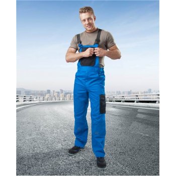 ARDON®4TECH 03 - sportowe spodnie robocze ogrodniczki męskie, wysoka jakośc materiału - 2 kolory, 3 wzrosty 170-190, 46-64, S-3XL.