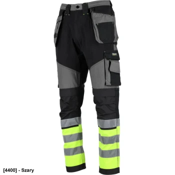 Spodnie robocze STALCO PERFECT DURA TWILL, bawełna i nylon, odzież BHP