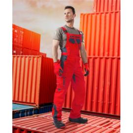 VISION 03 Ardon - modne spodnie ogrodniczki męskie z wysokiej jakości materiału, odblaskowe elementy - 5 kolorów, 170-190 46-64.