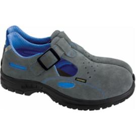 BDLEO SB FO E SRC - welurowe męskie sandały bezpieczne, podnosek, podeszwa antypoślizgowa i olejoodporna - 40-48.