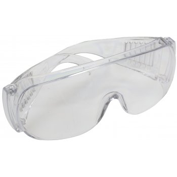 BOBBY - Okulary przeciwodpryskowe ochronne, szerokie, transparentne - S-47265.