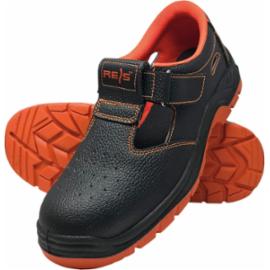 BRYESK-S-SB FO E SRC- skórzane buty bezpieczne typu sandał, podnosek, podeszwa antypoślizgowa, olejoodporna, 3 kolory- 39-47.