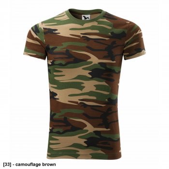 Camouflage 144 - ADLER - Koszulka unisex, 160 g/m², 100% bawełna, 3 kolory - XS-3XL