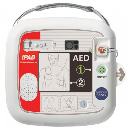 CU Medical iPAD SP1 AUTO - Zewnętrzny w pełni automatyczny defibrylator AED iPAD SP1 AUTO.