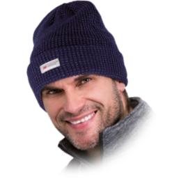 CZFAU - czapka zimowa dziana z odblaskową nicią, wkładka Thinsulate - 3 kolory- 57-61.
