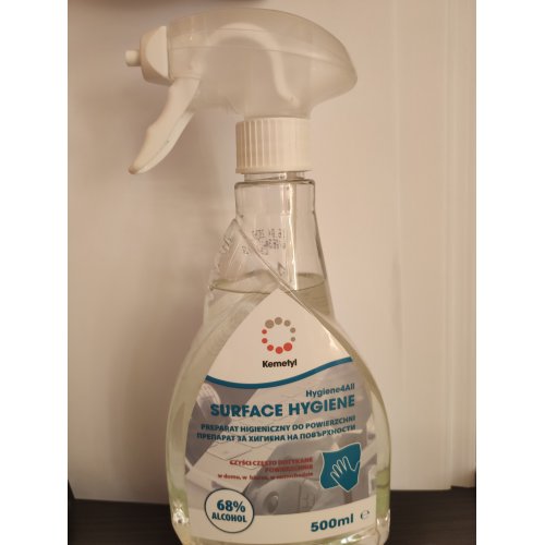 Hygiene4All Surface Hygiene - preparat higieniczny do powierzchni  alkoholu - 500ml