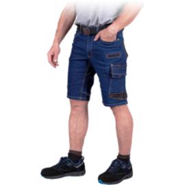 JEANS303-TS - Elastyczne spodnie ochronne do pasa z krótkimi nogawkami wykonane z jeansu - 2 kolory - S-3XL