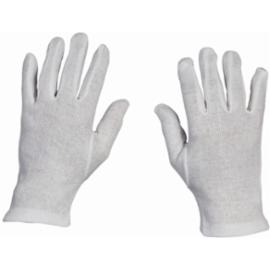KITE - Rękawice szyte, dzianina  białe bawełniane  kosmetyczne 100% bawełna 