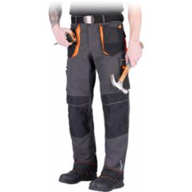 LH-FMNPLS-T - Spodnie ochronne męskie do pasa FORMEN OEKO-TEX® Standard 100, 8 kieszeni końcówki canvas 65% poliester 35% bawełna 270 g/m² odblaski  - 46-62