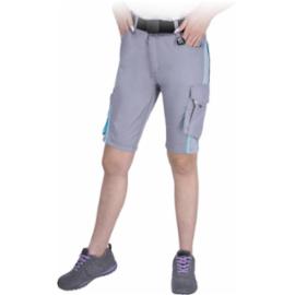 LH-FWNA-TS - Spodnie ochronne do pasa FORWOMEN z krótkimi nogawkami 60% bawełna, 40% poliester 155 g/m2 - S-3XL