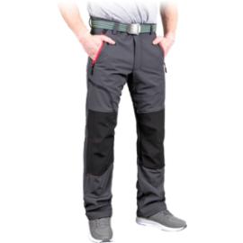 LH-SHELLWORK - Spodnie ochronne do pasa z materiału SOFTSHELL, tkane - M-3XL
