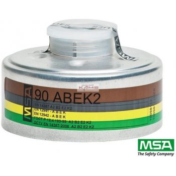 MSA-PO-A2B2E2K2 - pochłaniacz wymienny 90 ABEK 2.