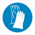 AH007 Nakaz stosowania ochrony dłoni