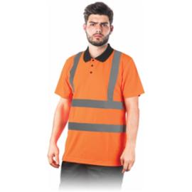 POLOROUTE - Koszulka polo ostrzegawcza z krótkim rękawem - 3 kolory - S-3XL