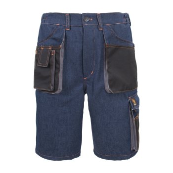 PROMAN 310 SK - Spodnie krótkie monterskie wykonane z wytrzymałej na rozdzieranie i tarcie tkaniny jeans o gramaturze 310g/m2
