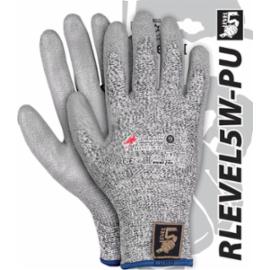 RLEVEL5W-PU - Rękawice ochronne ocieplane wykonane z mieszanki włókna szklanego i przędzy UHMWPE - 9-11