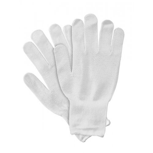 RMICRONCOT - Rękawice ochronne wykonane z wysokiej jakości bawełny z jednostronnym mikronakropieniem - 7-10