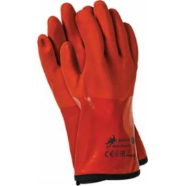 RPOLARGJAPAN - Rękawice ochronne termoodporne wykonane z PCV w kolorze pomarańczowym - 11