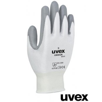 RUVEX-UNI6641 - Rękawice ochronne, część chwytna oraz końcówki palców pokryte powłoką poliuretanową - 7,8,9,10.