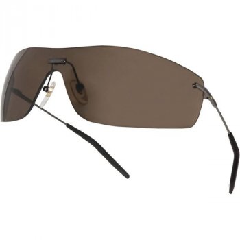 SALINA SMOKE - Jednoczęściowe ultralekkie okulary z poliwęglanu, metalowa oprawka, antypoślizgowe.