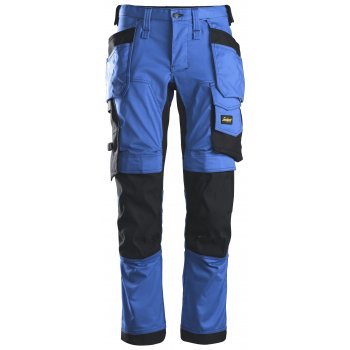 Spodnie robocze do pasa Stretch AllroundWork z workami kieszeniowymi 6241 Snickers, 3 kolory - 44-64.