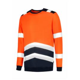 Sweater High Vis Bicolor T40 - ADLER - Bluza unisex, 280 g/m², 80 % poliester, 20 % bawełna - 2 kolory - S-3XL