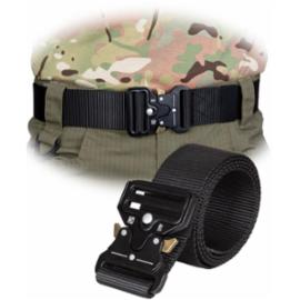 TG-CRAMP - Pasek do spodni nylon sprzączka metal dedykowane dla miłośników militariów - 2 kolory -125cm/4,3 cm