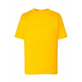 T-shirt JHK TSRK 150 - dziecięca/młodzieżowa z krótkim rękawem wzmocniony lycrą ściągacz, 100% bawełna, 155g - 34 kolory.