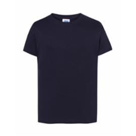 T-shirt JHK TSRK 190 - dziecięca/młodzieżowa z krótkim rękawem wzmocniony lycrą ściągacz, 100% bawełna, 190g - 13 kolorów.