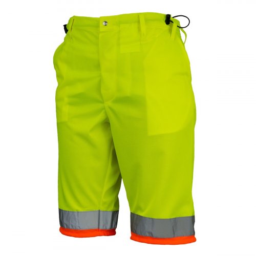 URG-HV-PAM_TA10 - krótkie spodnie odblaskowe, 100% poliester, 120 g/m² - M-3XL.