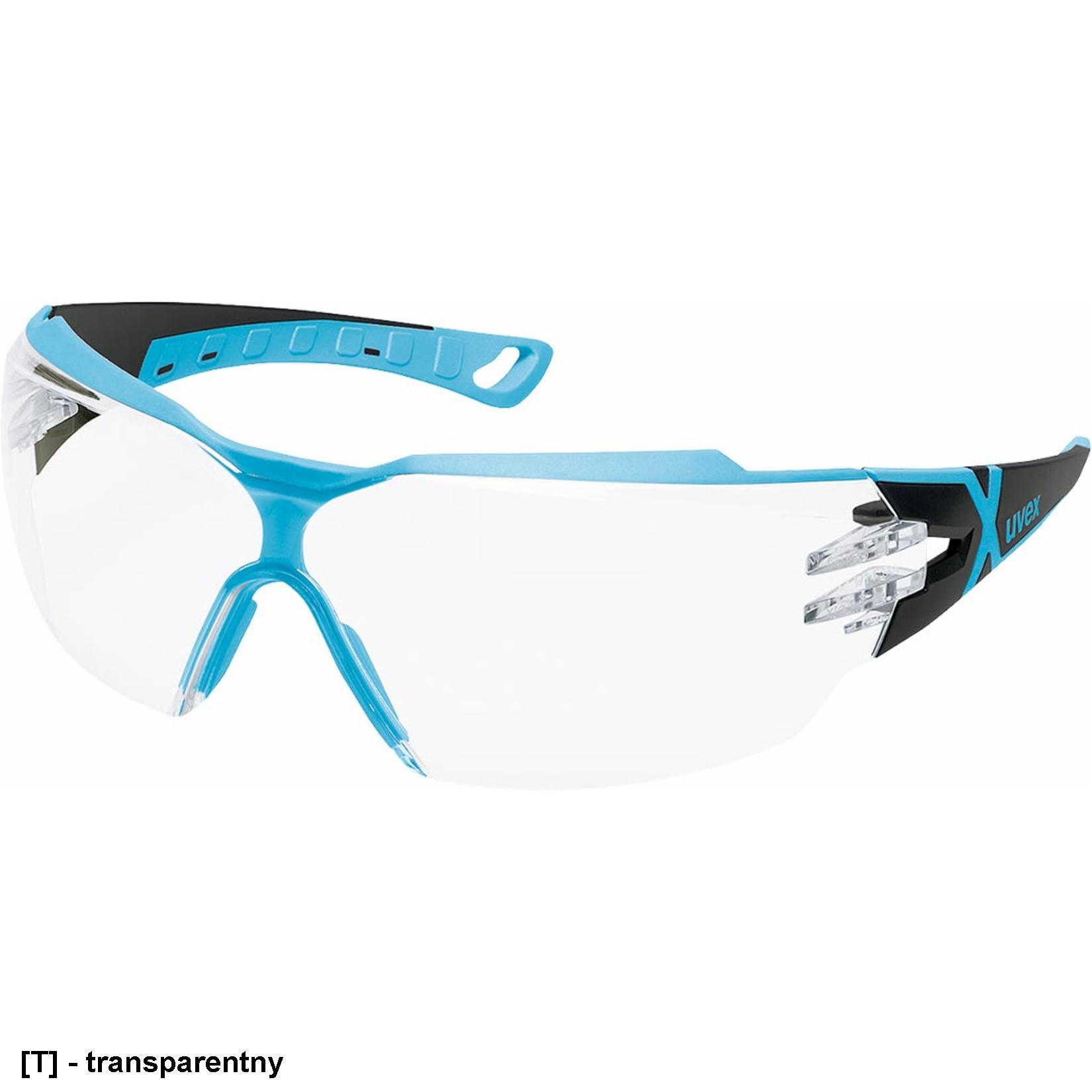 UX-OO- PHEOSCX - szaro/stalowe okulary ochronne, powłoka AS-AF-ochrona przed zarysowaniem i zaparowaniem szkieł, UV, klasa optyczna 1.