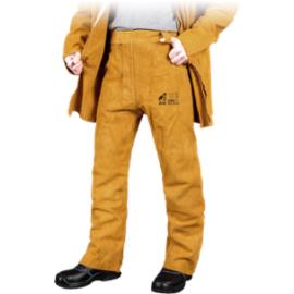 WY-SSB - spodnie spawalnicze skórzane - szer. ok. 106 cm, dł. ok. 105 cm.