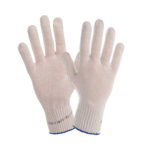 X-NATU - Rękawice wykonane w 100% z bawełny wysokiej jakości, bezszwowe - minimum 12 par - 7-10