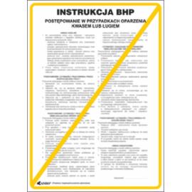 ZZ-IB06 - Instrukcja BHP i PPOŻ Postępowania w przypadkach oparzenia kwasem lub ługiem - 220x300