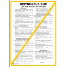 ZZ-IBB02 - Instrukcja BHP i PPOŻ BHP dla montera urzadzeń i aparatury na wysokości - 330x460