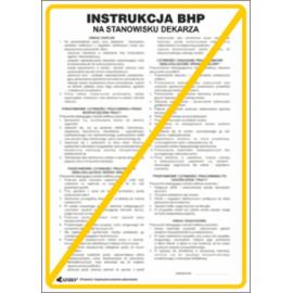 ZZ-IBB08 - Instrukcja BHP i PPOŻ BHP na stanowisku dekarza - 250x350