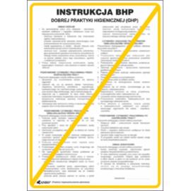 ZZ-IBG30 - Instrukcja BHP i PPOŻ BHP dobrej praktyki higienicznej (GHP) - 250x350
