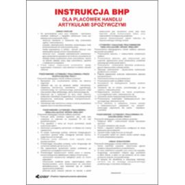 ZZ-IBH04 - Instrukcja BHP i PPOŻ BHP dla pracowników placówek handlowych branży spożywczej - 250x350