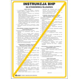 ZZ-IBM16 - Instrukcja BHP i PPOŻ BHP na stanowisku ślusarza - 250x350