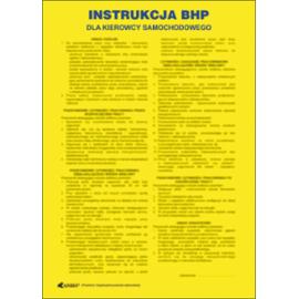 ZZ-IBT17 - Instrukcja BHP i PPOŻ BHP dla kierowcy samochodowego - 250x350